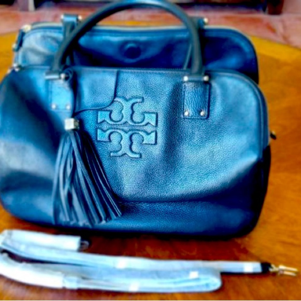 Black Tory Burch bag.